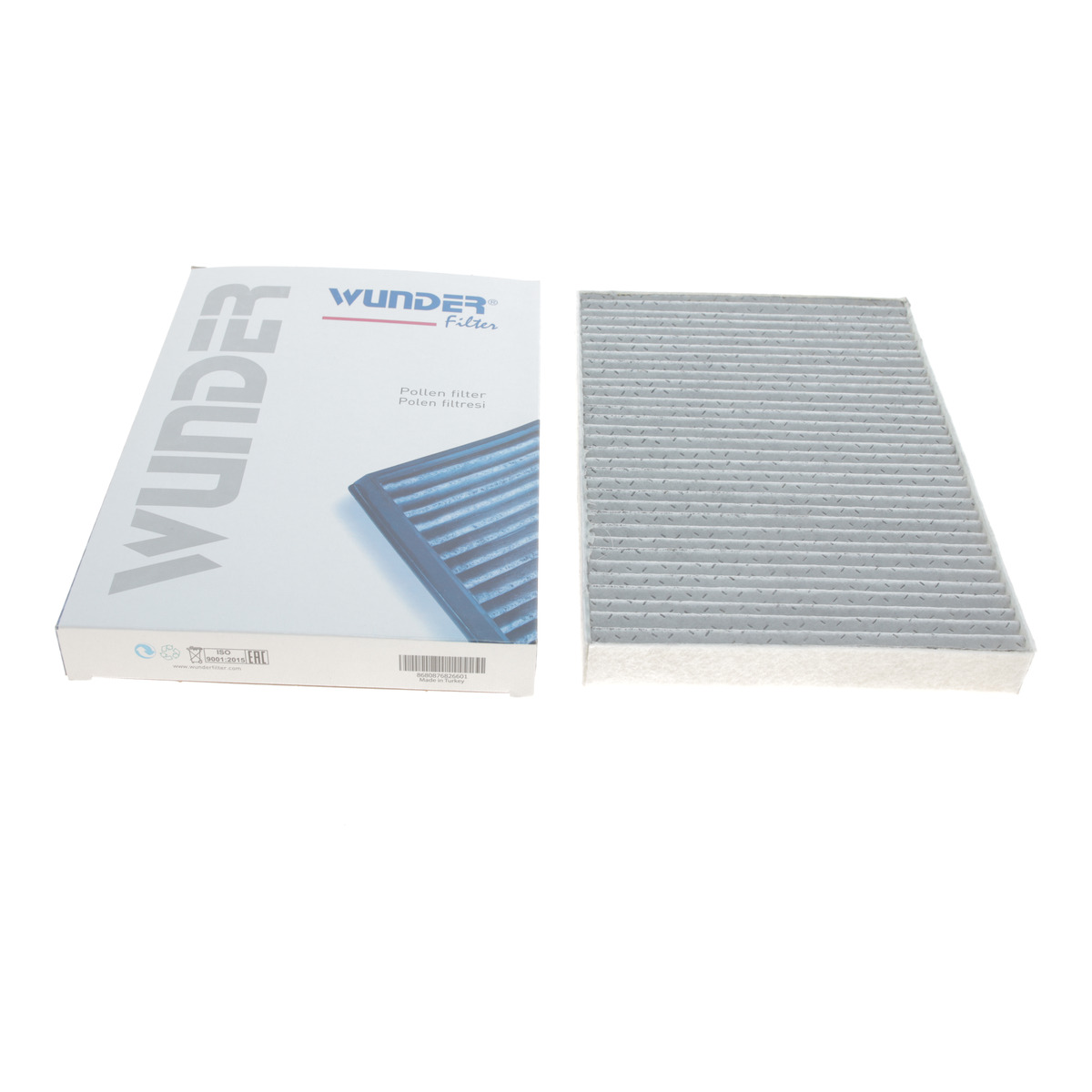Фільтр салону Audi A4/A6 1.6-4.2 97- (вугільний) Wunder Filter