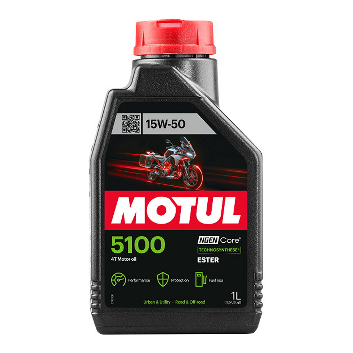 Олива моторна 5100 4T 15W-50 1л