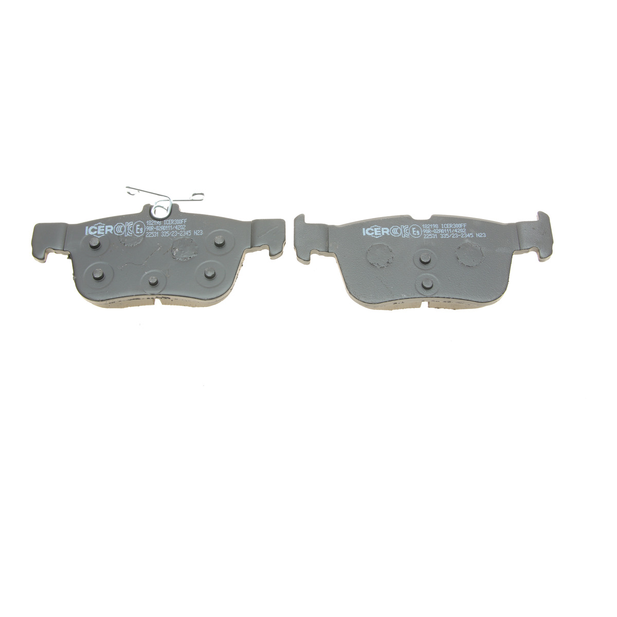 Колодки гальмівні (задні) Ford Mondeo/Galaxy/S-Max 14-/Kuga 12-/Ford (США) Edge 06- Icer