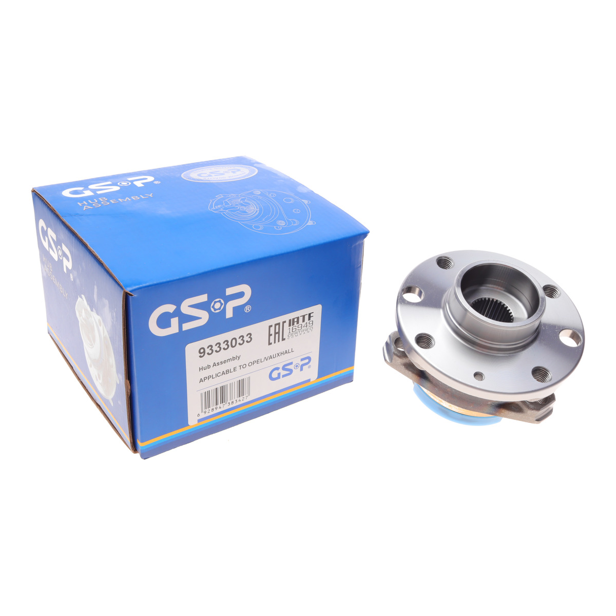 Підшипник маточини (передньої) Opel Astra G 98-09 (+ABS) GSP