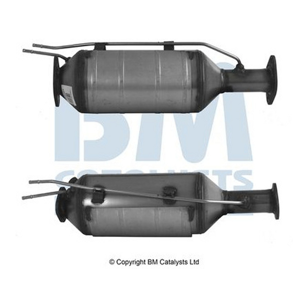 Фільтр сажевий Ford Focus 2.0 TDCi/Volvo C30/C70/S40/S80/V50/V70 2.0D 04-15 (Euro 4) BM CATALYSTS