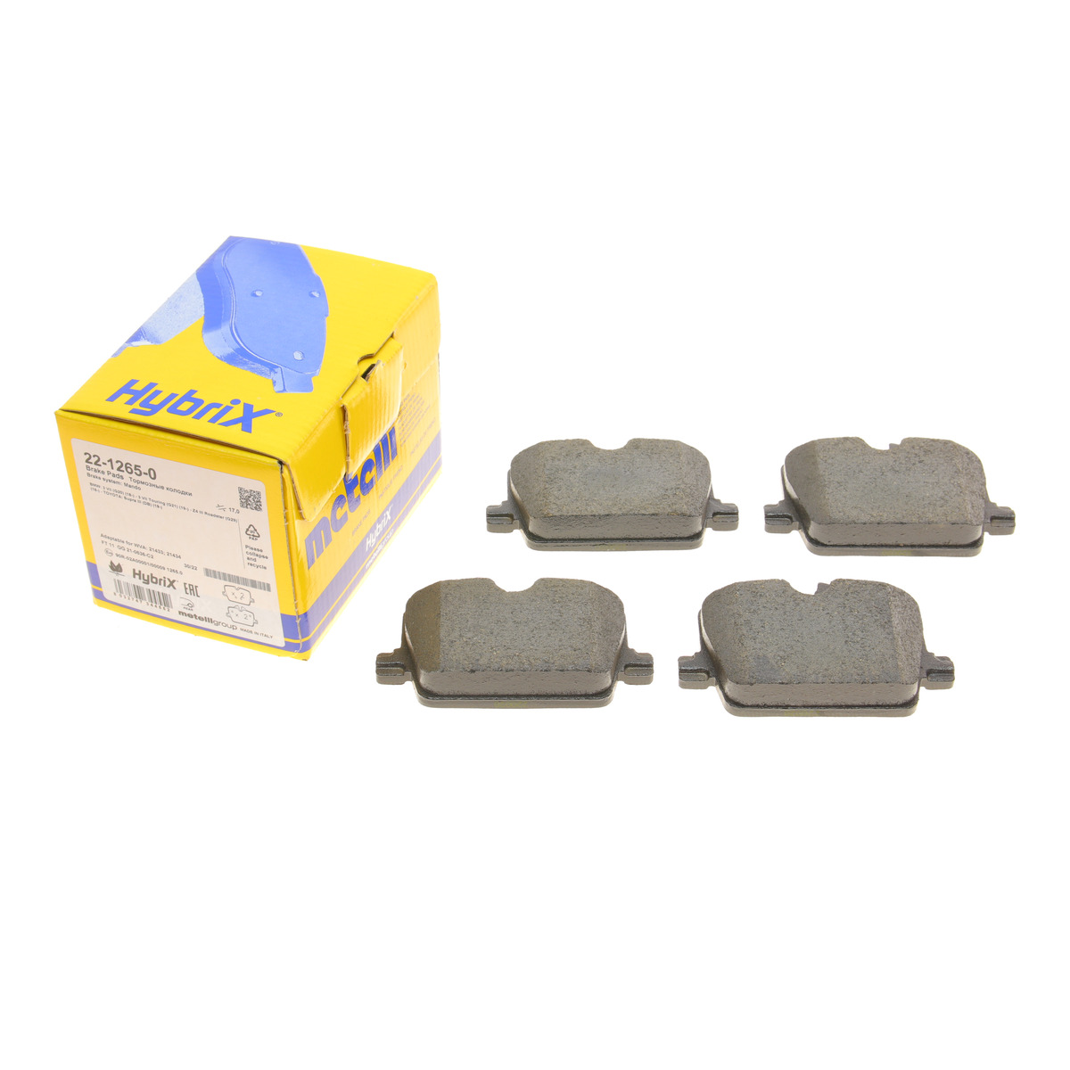 Колодки гальмівні (задні) BMW 3 (G20/G21/G80/G81)/Z4 (G29) 18-/4 (G22/G82) 20- Metelli