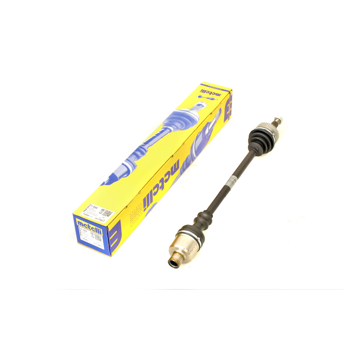 Піввісь (передня) (R) Renault Kangoo 1.6 16V/1.9dCi 01- (23z/740mm) (+ABS44z) (МКПП для JB1/3) Metelli
