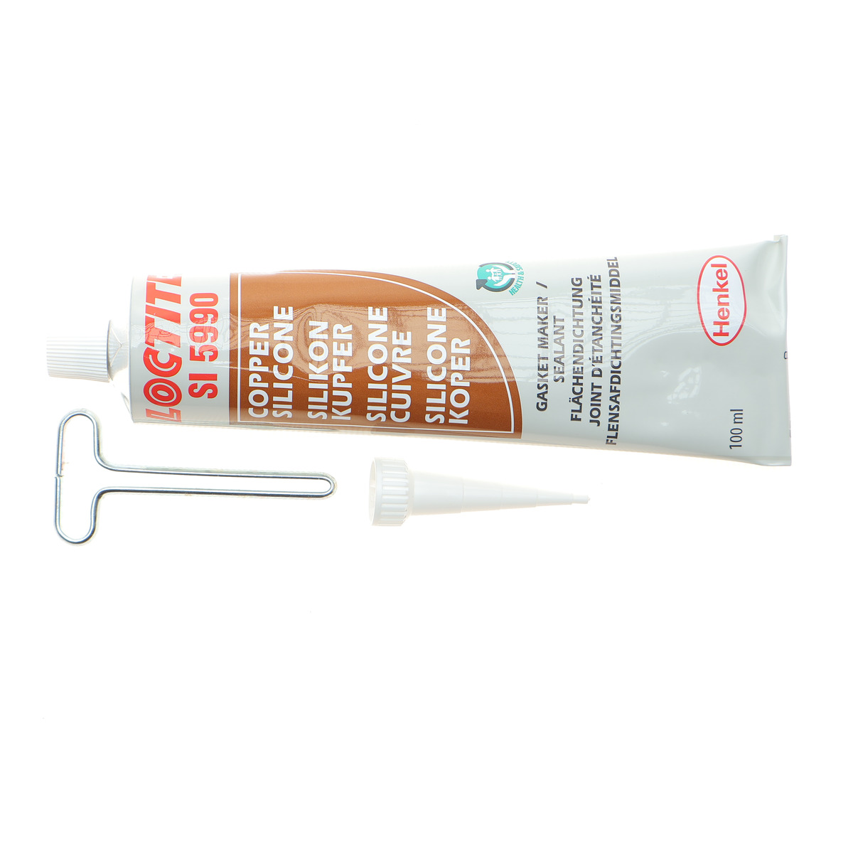 LOCTITE SI 5990, 100ML Герметик силиконовый (маслостойкий) ( -55°C до +350°C)