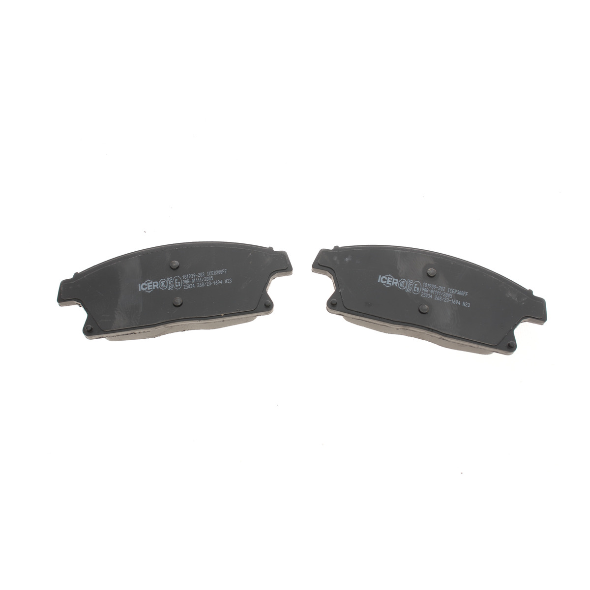 Колодки гальмівні (передні) Nissan Rogue 10-13/Chevrolet Cruze/Opel Astra 09-/Zafira C/Mokka 11- Icer