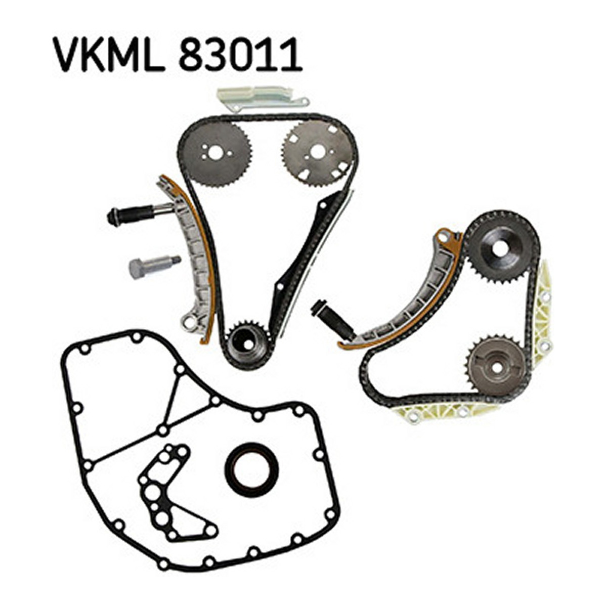 Комплект ГРМ (ланцюг + шестерня) IVECO DAILY III, DAILY IV, DAILY V, DAILY VI, MASSIF, CITROEN JUMPER III, FIAT DUCATO, PEUGEOT BOXER 2.3D-Electric 07.99-