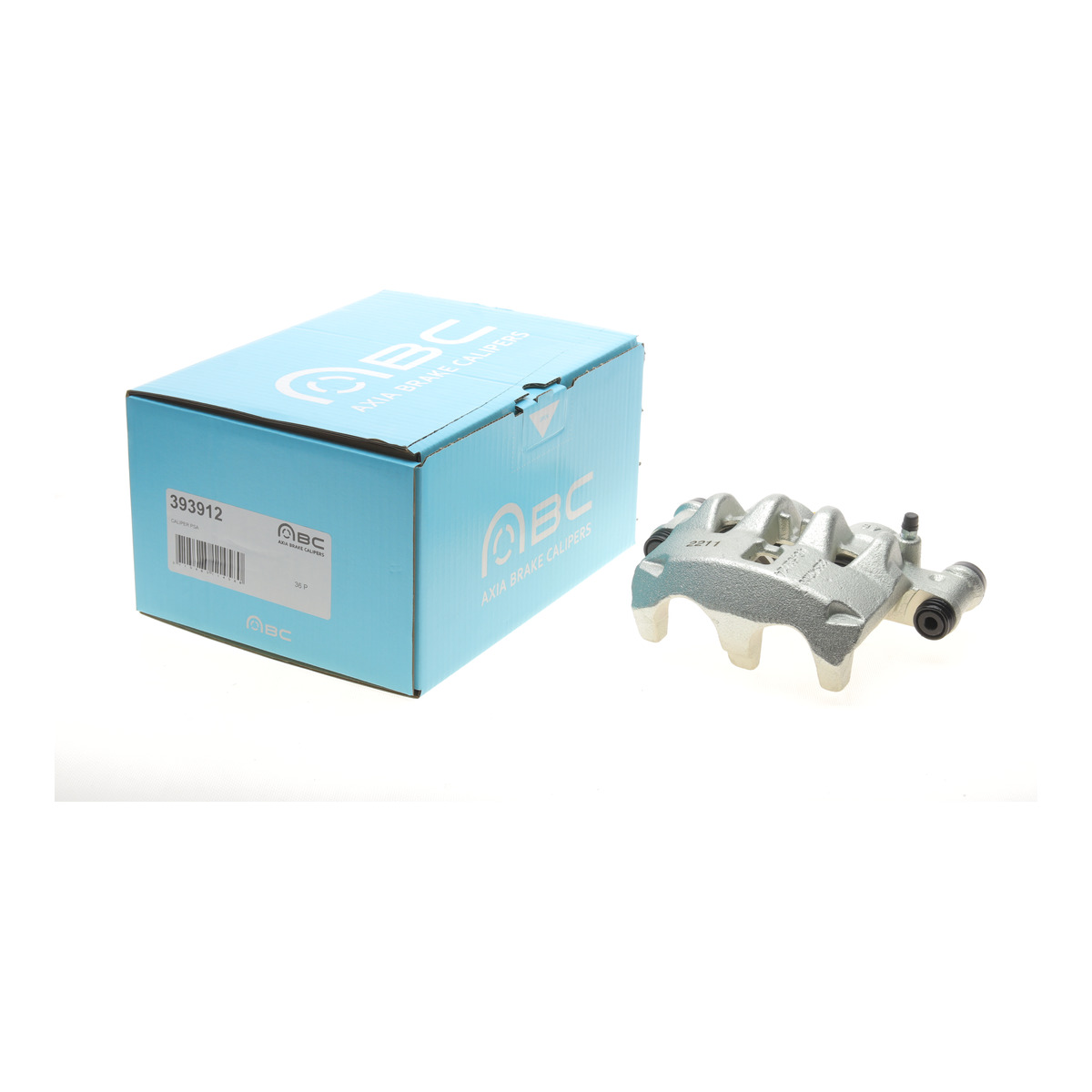 Супорт гальмівний (передній) (L) Citroen Jumper II/Peugeot Boxer 06- (d=46/52) (Brembo) AXIA Brake Calipers