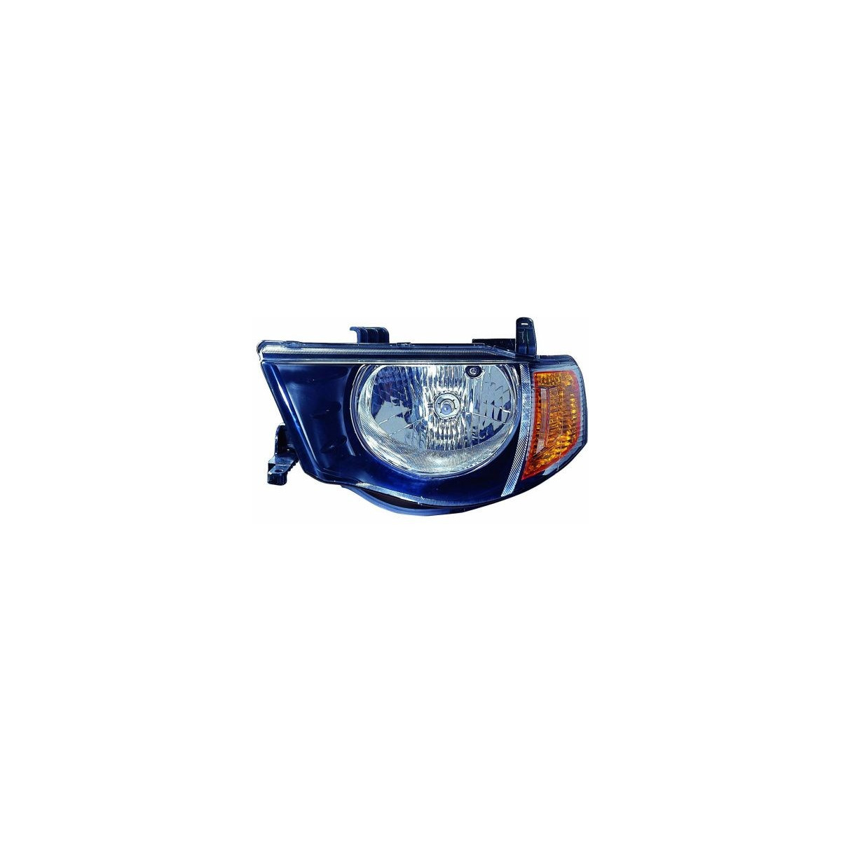 MB L-200 05-15 Фара передня права механічне регулювання H4/P21W/W5W
