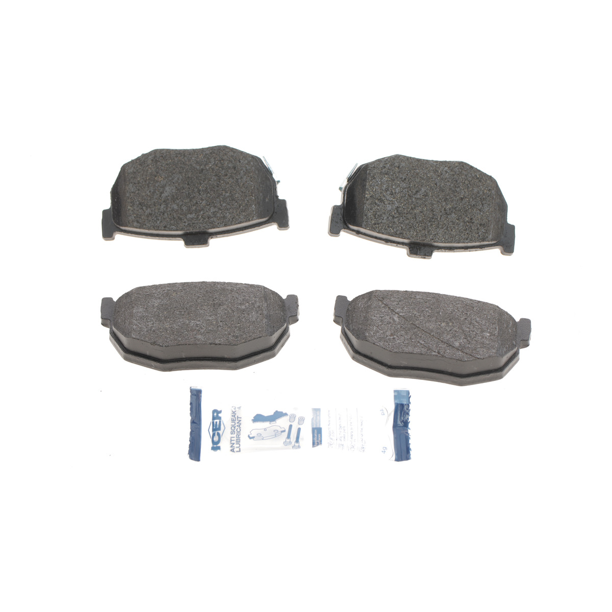 Колодки гальмівні (задні) Hyundai Elantra 00-06/Coupe 96-09/Kia Cerato 04-/Nissan Maxima 88-94 Icer