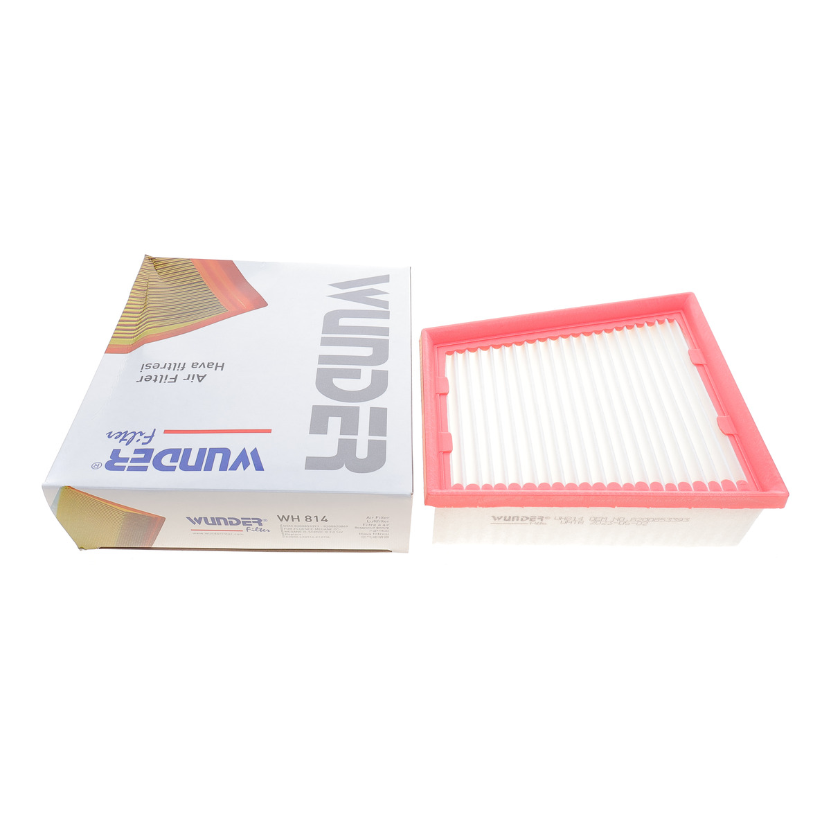 Фільтр повітряний Renault Scenic III/Megane III 2.0 CVT 09- Wunder Filter