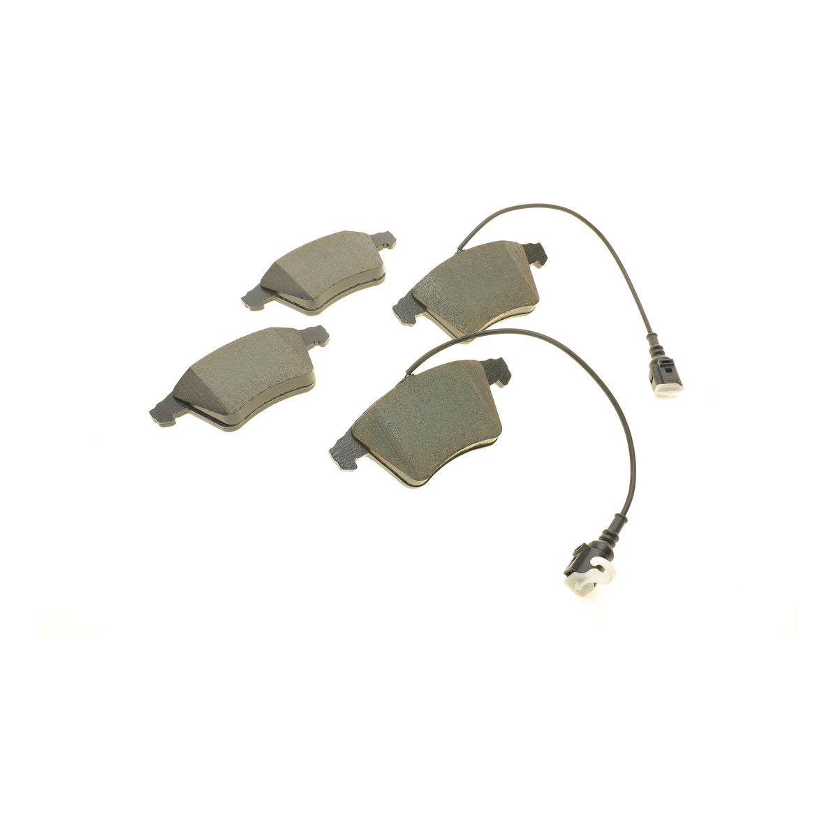Колодки гальмівні (передні) VW Touareg 02-10 (+датчики) Metelli