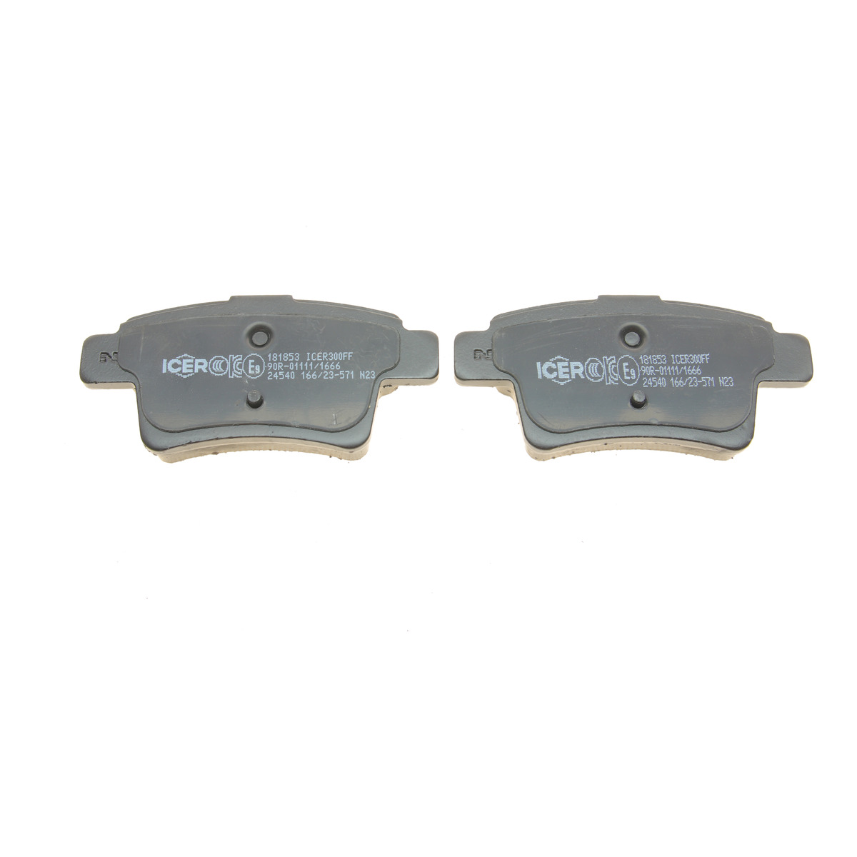 Колодки гальмівні (задні) Citroen C4 Picasso/Grand Picasso 06-13/Peugeot 408 10- Icer