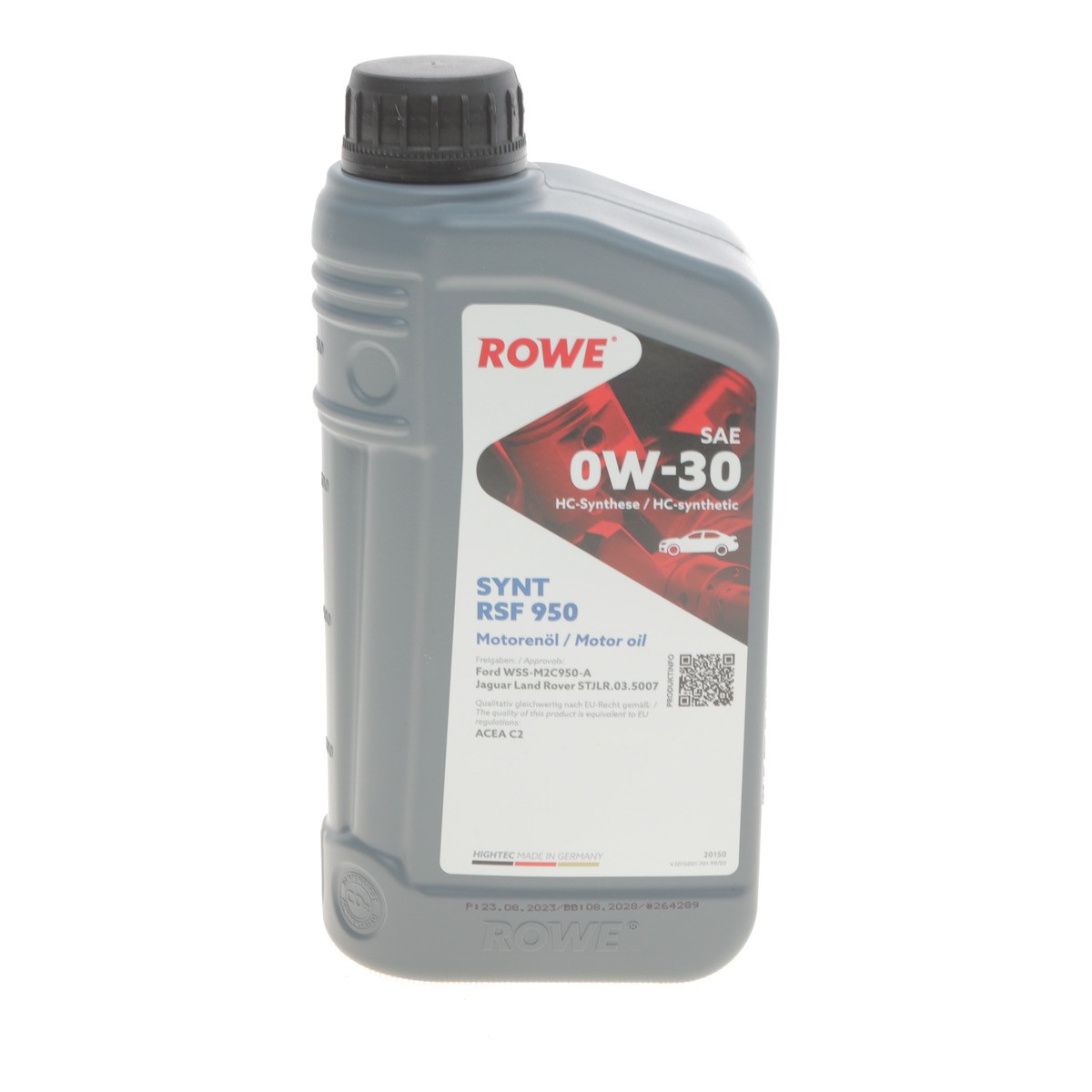 Олива 0W30 HIGHTEC SYNT RSF 950 (1L) (Ford WSS-M2C950-A/Jaguar Land Rover STJLR.03.5007) (ACEA C2) ROWE