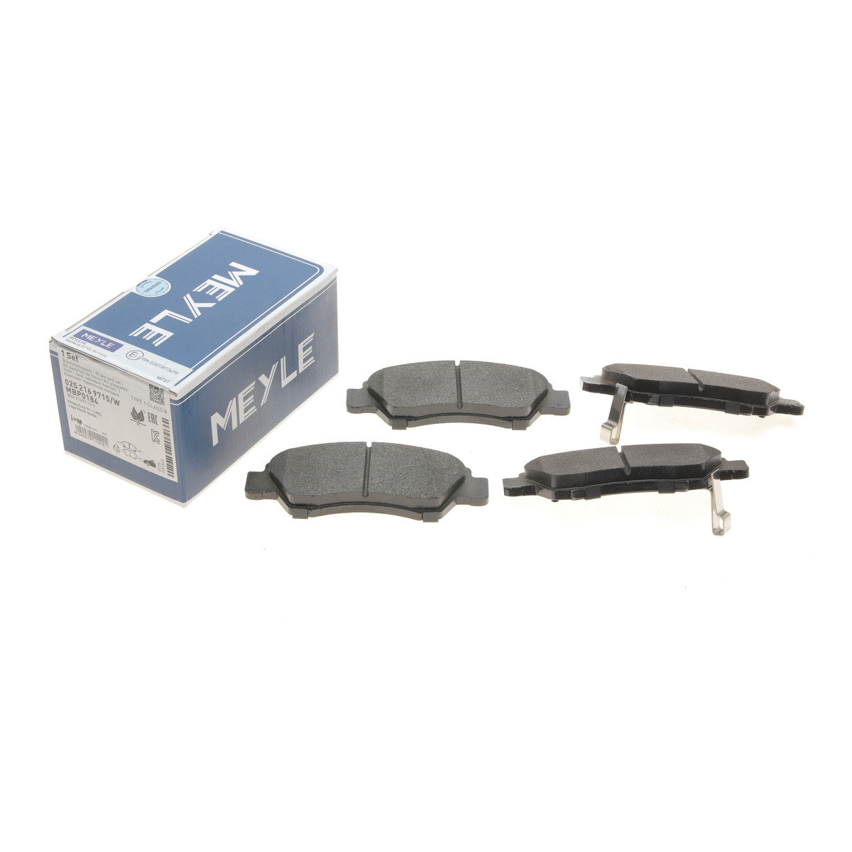 Колодки гальмівні (передні) Honda Civic 91-01 Meyle