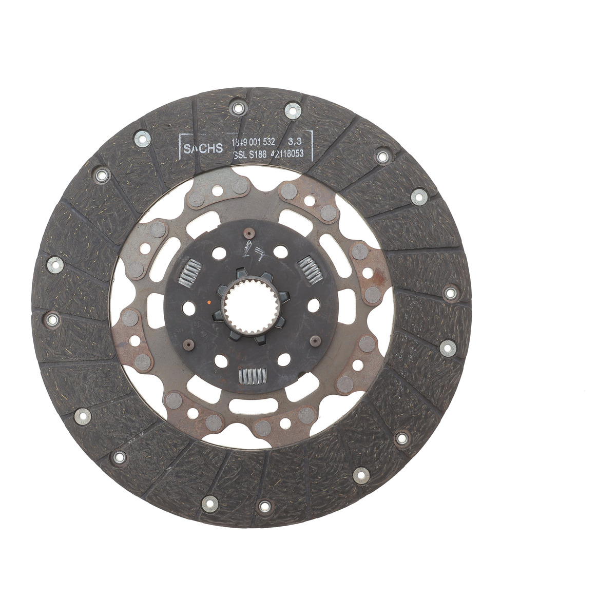 Комплект зчеплення VW Tiguan 2.0 TFSI 07-18 (OE VAG) OEM