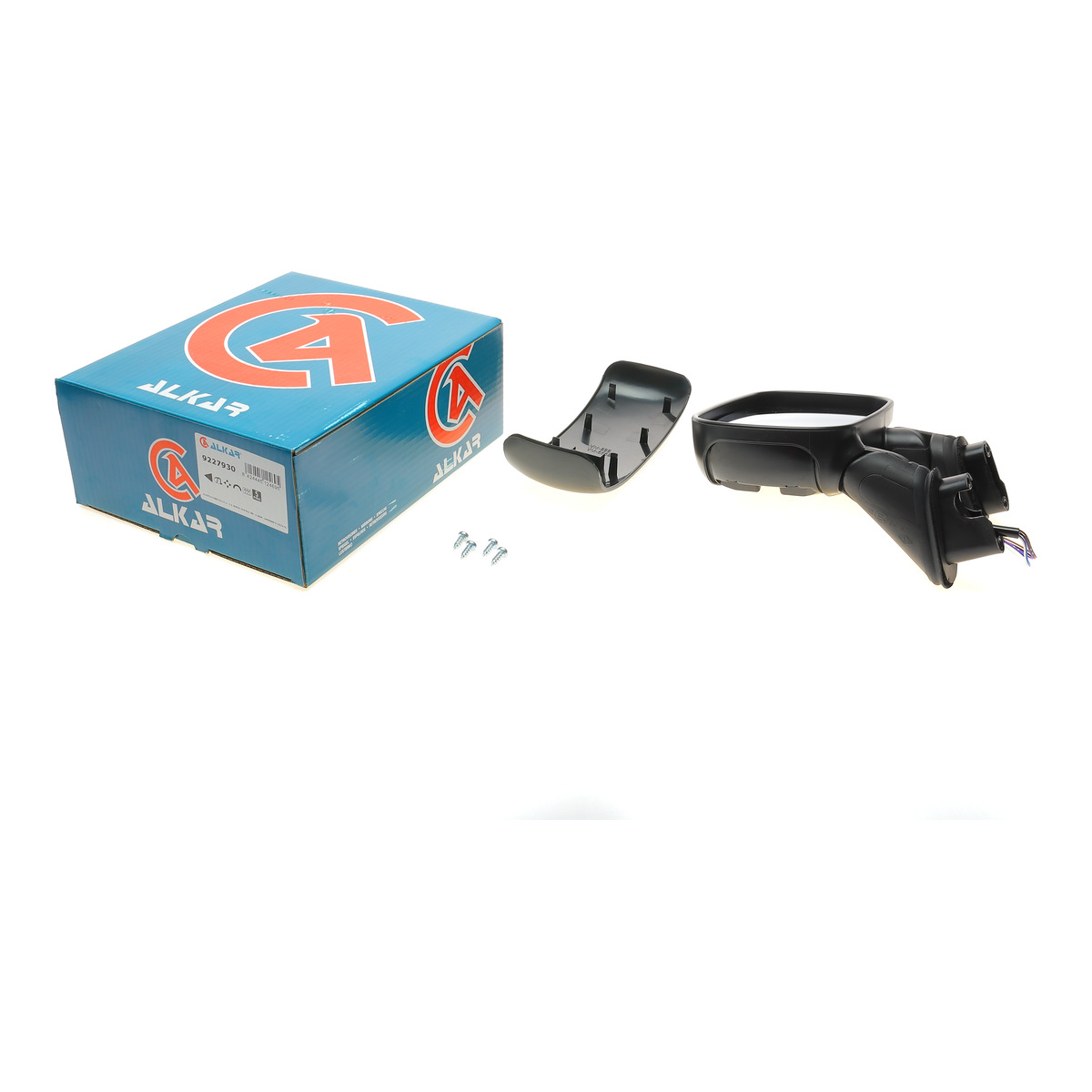 Дзеркало заднього виду Fiat Doblo 1.2-1.9 JTD 01- (L) (електро/підігрів) ALKAR