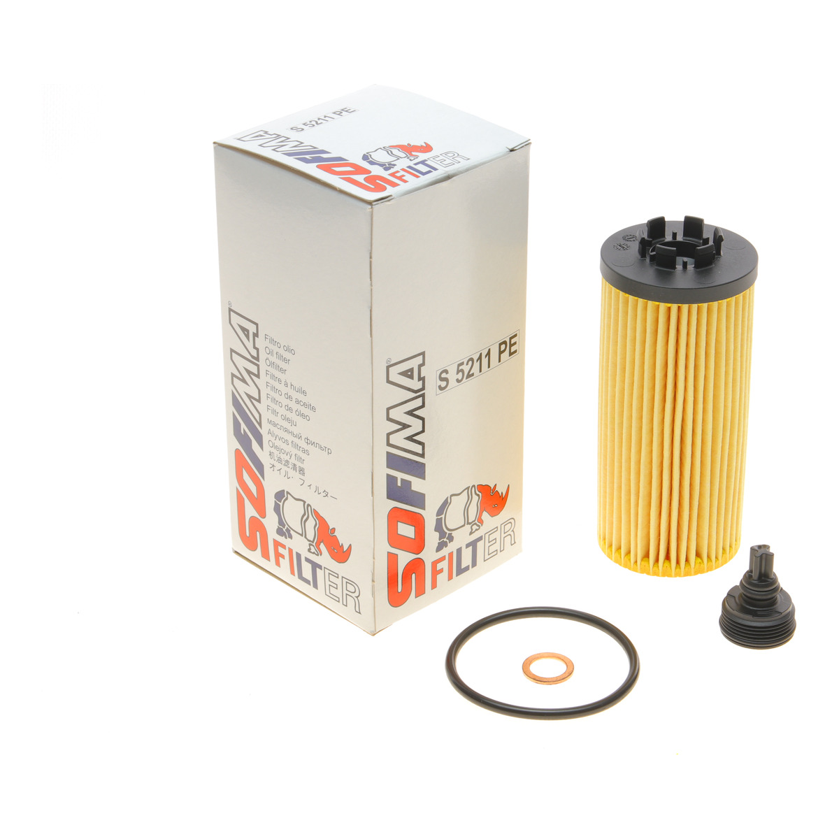 Фільтр масляний BMW X1 (F48)/1 (F40) /2 (F45/F46) 1.5-2.0 14- (B38/B47/B48) Sofima