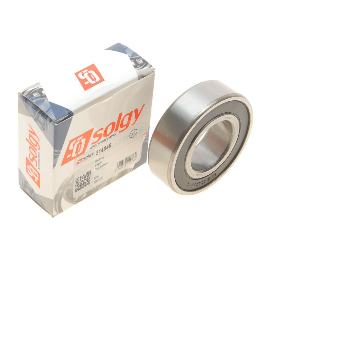 Підшипник (25x52x15) Solgy
