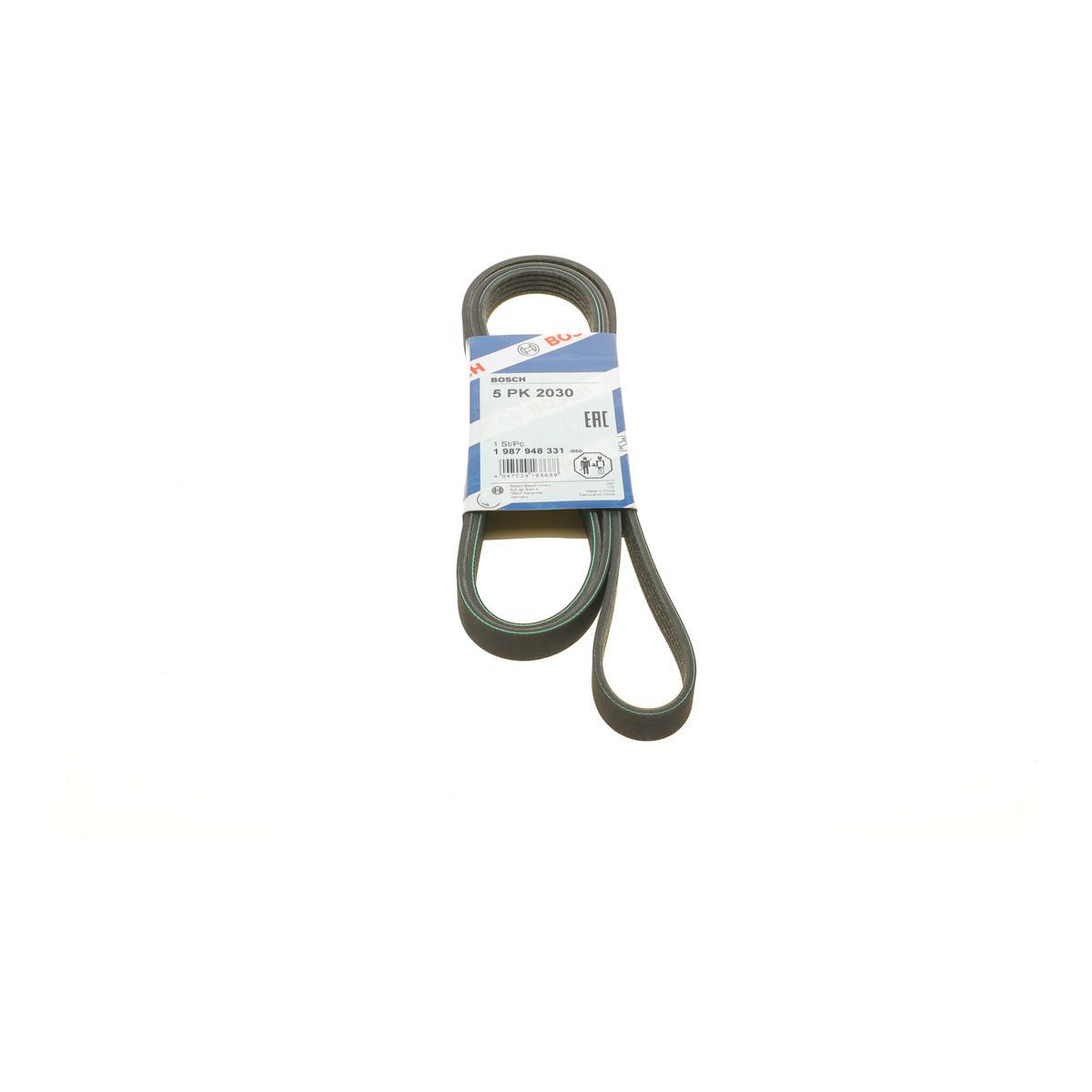 Ремінь генератора BMW 3 (E46)/5 (E39) 1.8D (M47)/Land Rover 2.0 Td4 4x4 00-06 (5PK2030) Bosch