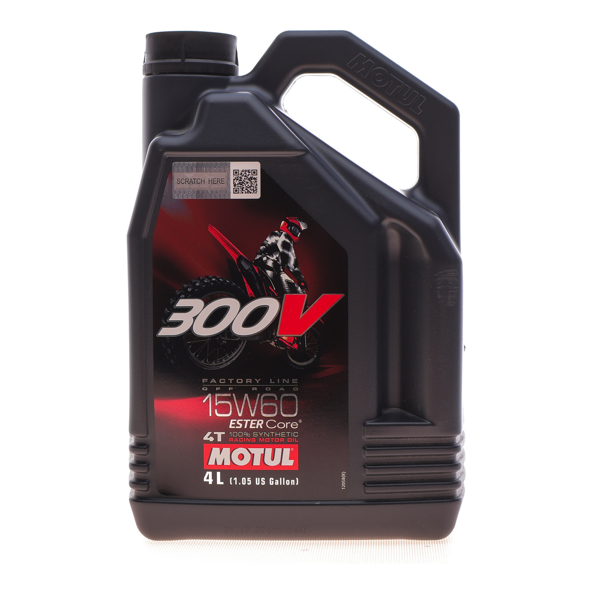 Масло 15W60 300V 4T Factory Line Off Road SAE 15W60 (4L) (104138)