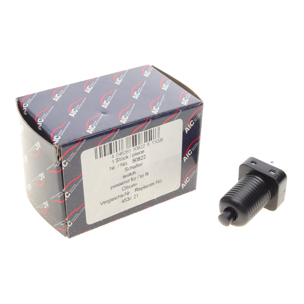 Датчик педалі гальма Citroen Berlingo/Peugeot Partner/Fiat Scudo 96- (2 конт.) (білий) AIC