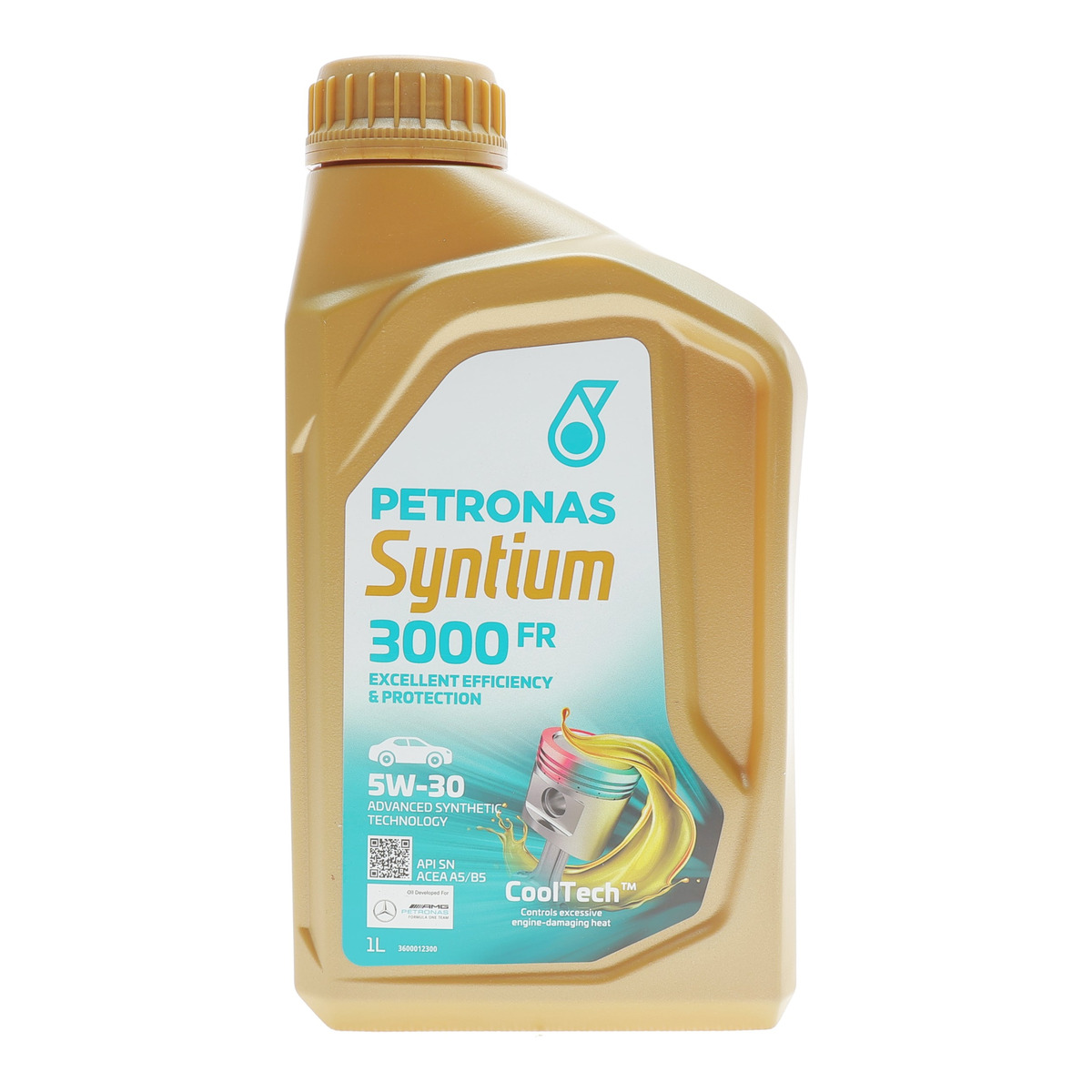 Олива 5W30 SYNTIUM 3000 FR (1L) (WSS-M2C 913-C/913-D/RN0700/STJLR.03.5003) (з-на на 71241E18EU) PETRONAS