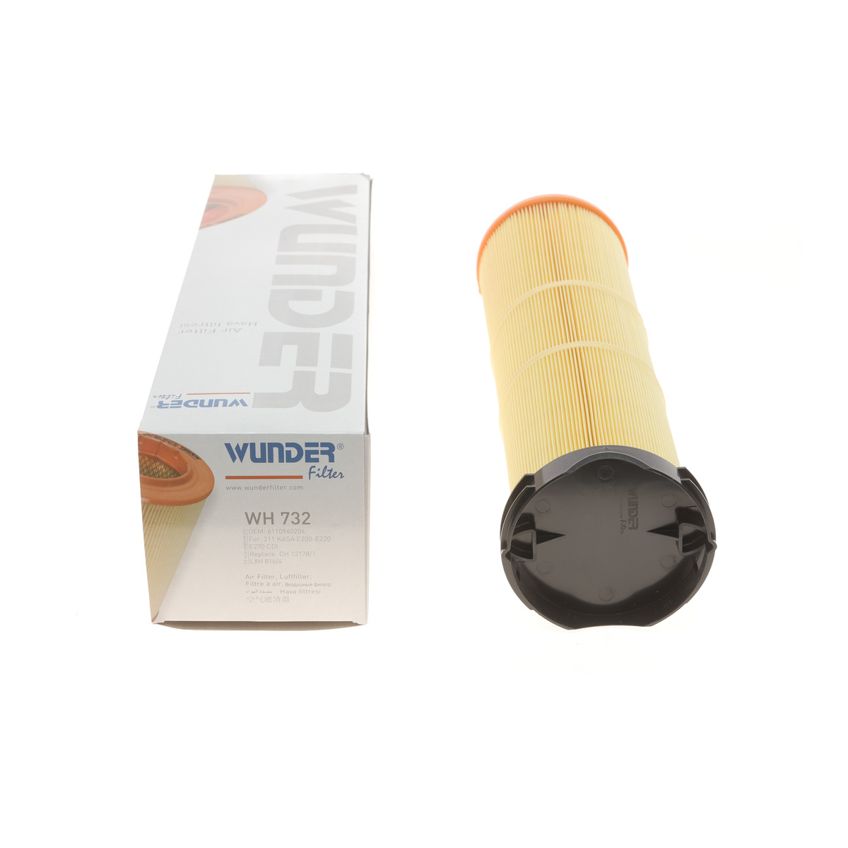 Фільтр повітряний MB (W211) 2.2CDI Wunder Filter