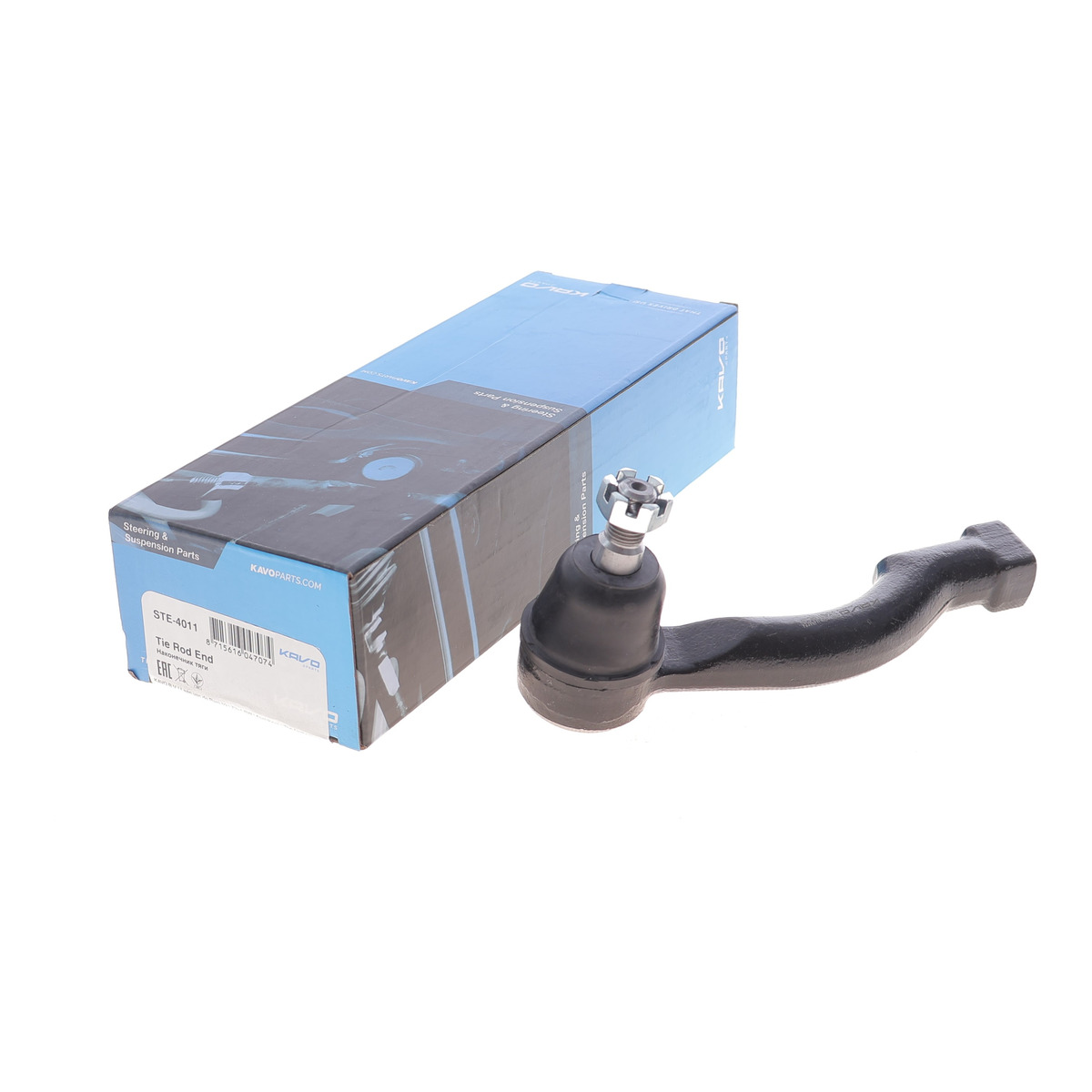 Наконечник тяги рульової (R) Kia Sorento I 02- (L=155 мм) KAVO PARTS фото 2