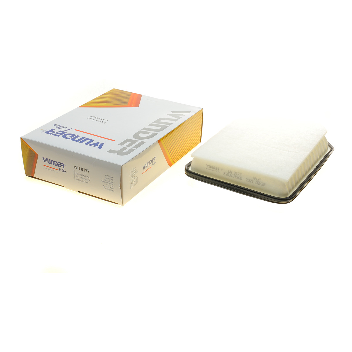 Фільтр повітряний Jeep Wrangler 2.8 CRD 07- Wunder Filter