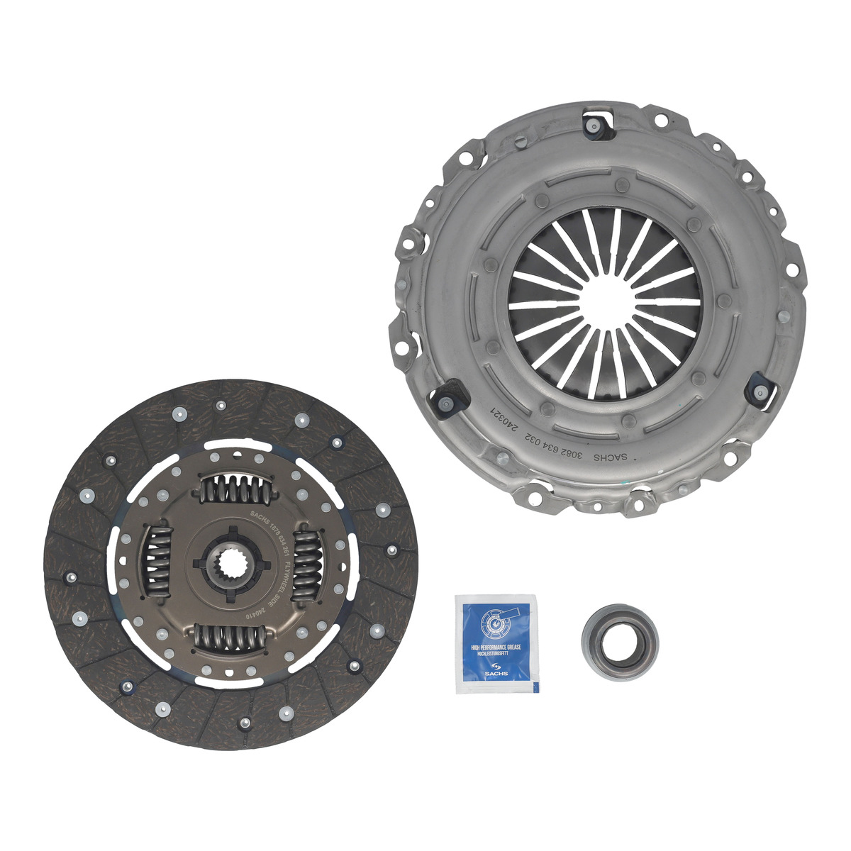 Комплект зчеплення Fiat Scudo 2.0 JTD 69kw 00-06 (d=228mm) (z=18) (+вижимний) SACHS
