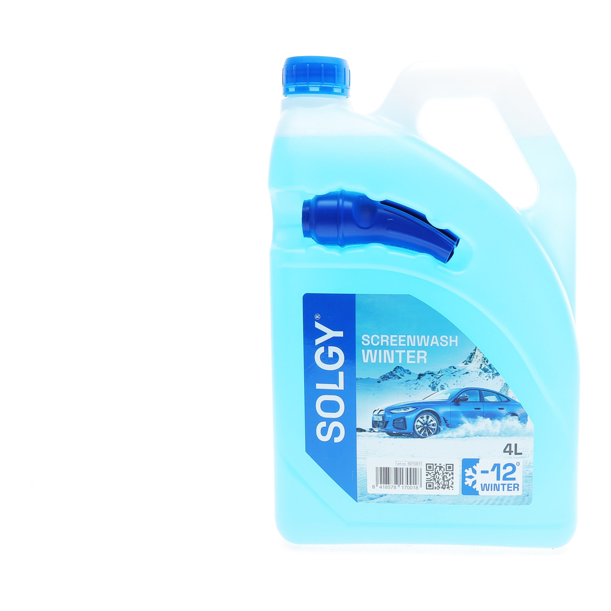 Омивач скла зима (4л) (-12°C) Solgy