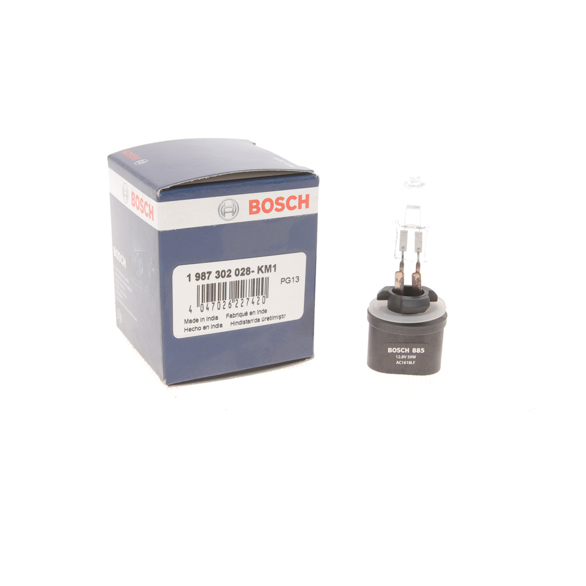 Автолампа 12V 50W PG13 Pure Light Bosch