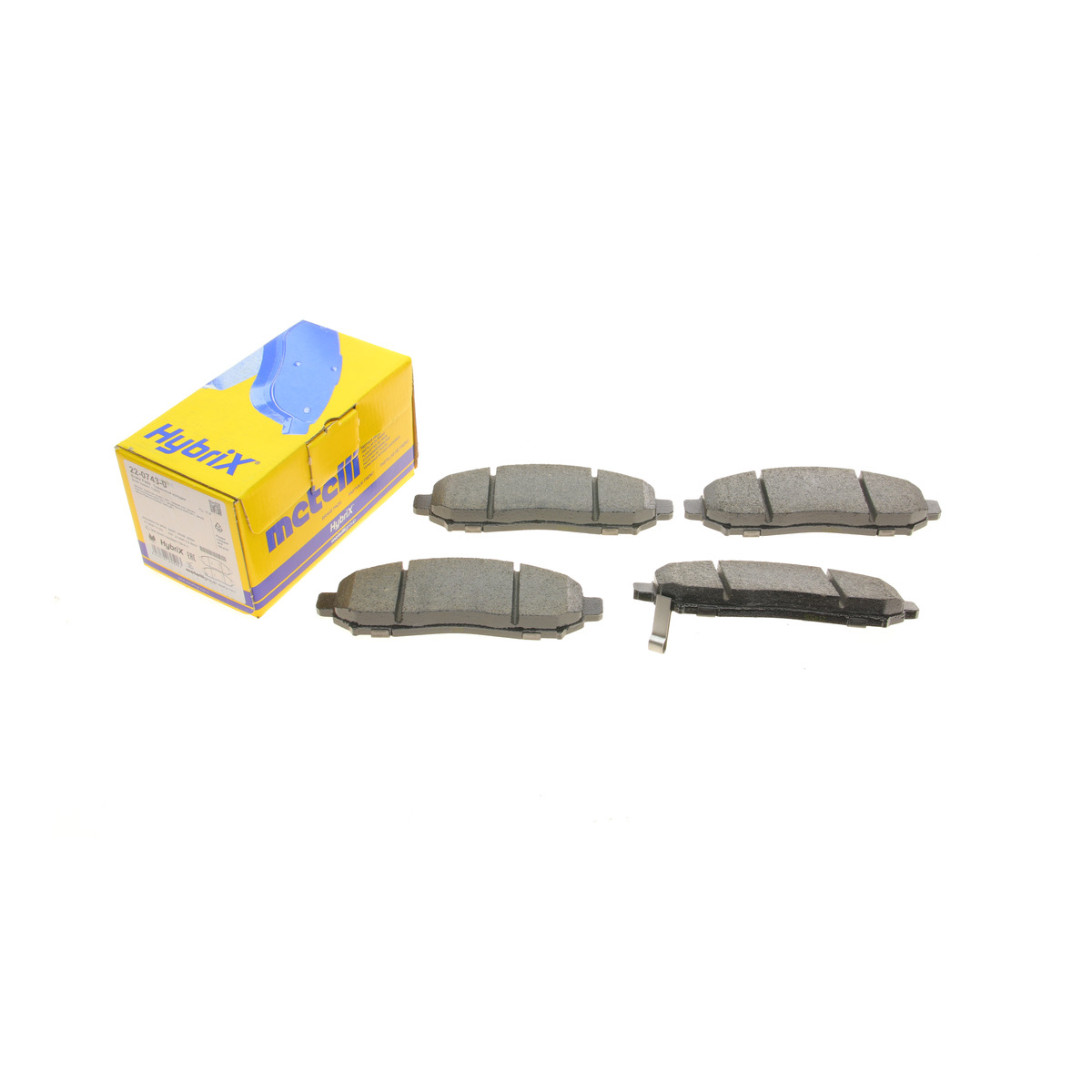 Колодки гальмівні (передні) Nissan Partfinder/NP300 Navara 05- Metelli