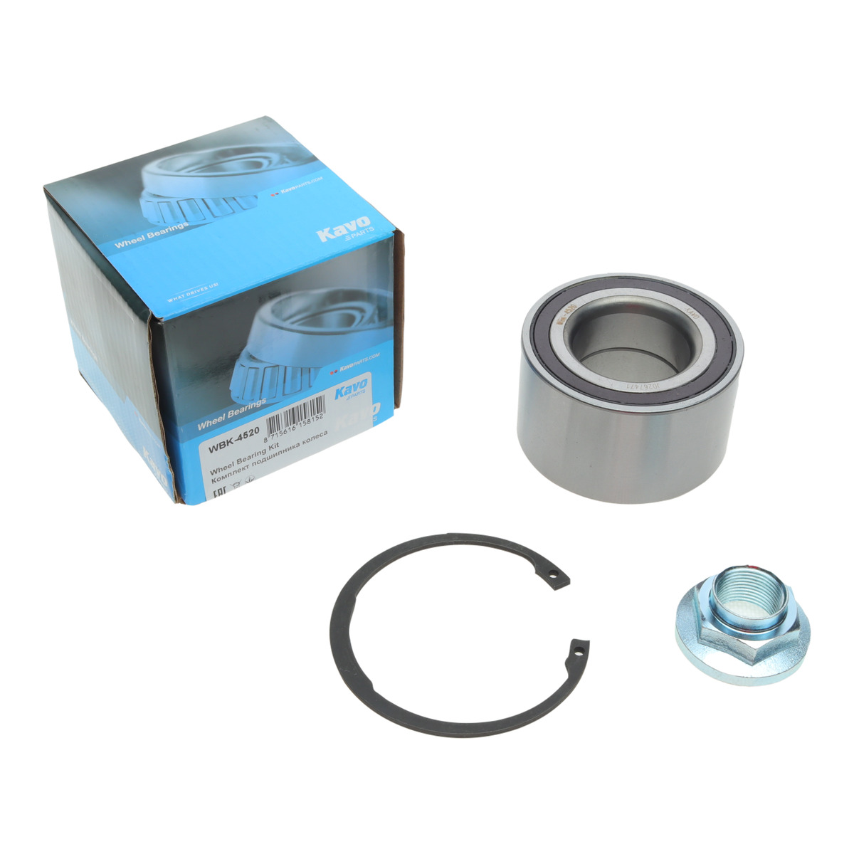 Підшипник маточини (передньої) Mazda 3 03-/5 05- (42x80x45) (+ABS)
