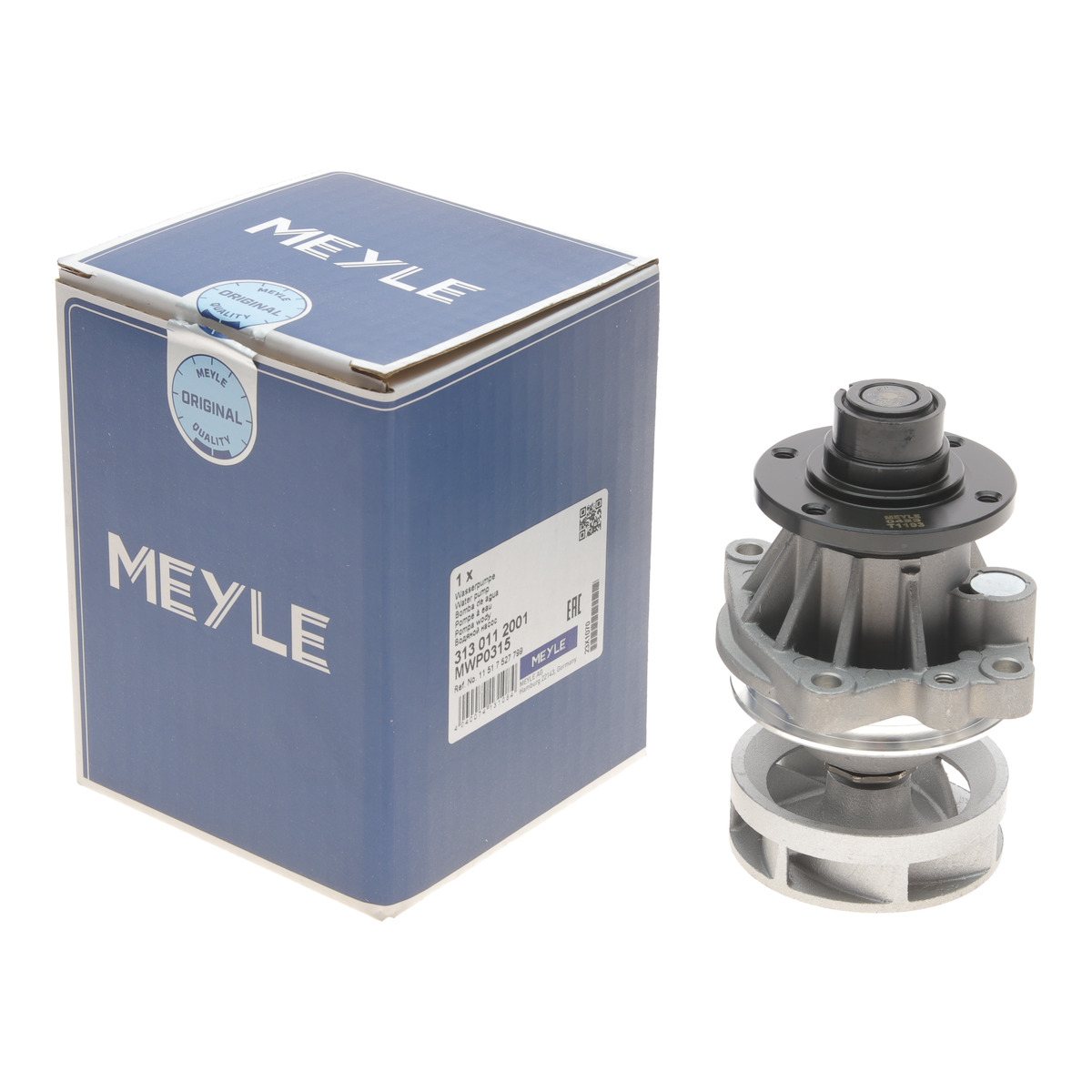 Помпа води BMW 3 (E36/E46)/5 (E34/E39/E60)/7 (E38/E65/E66/E67)/X3 (E83)/X5 (E53) Meyle