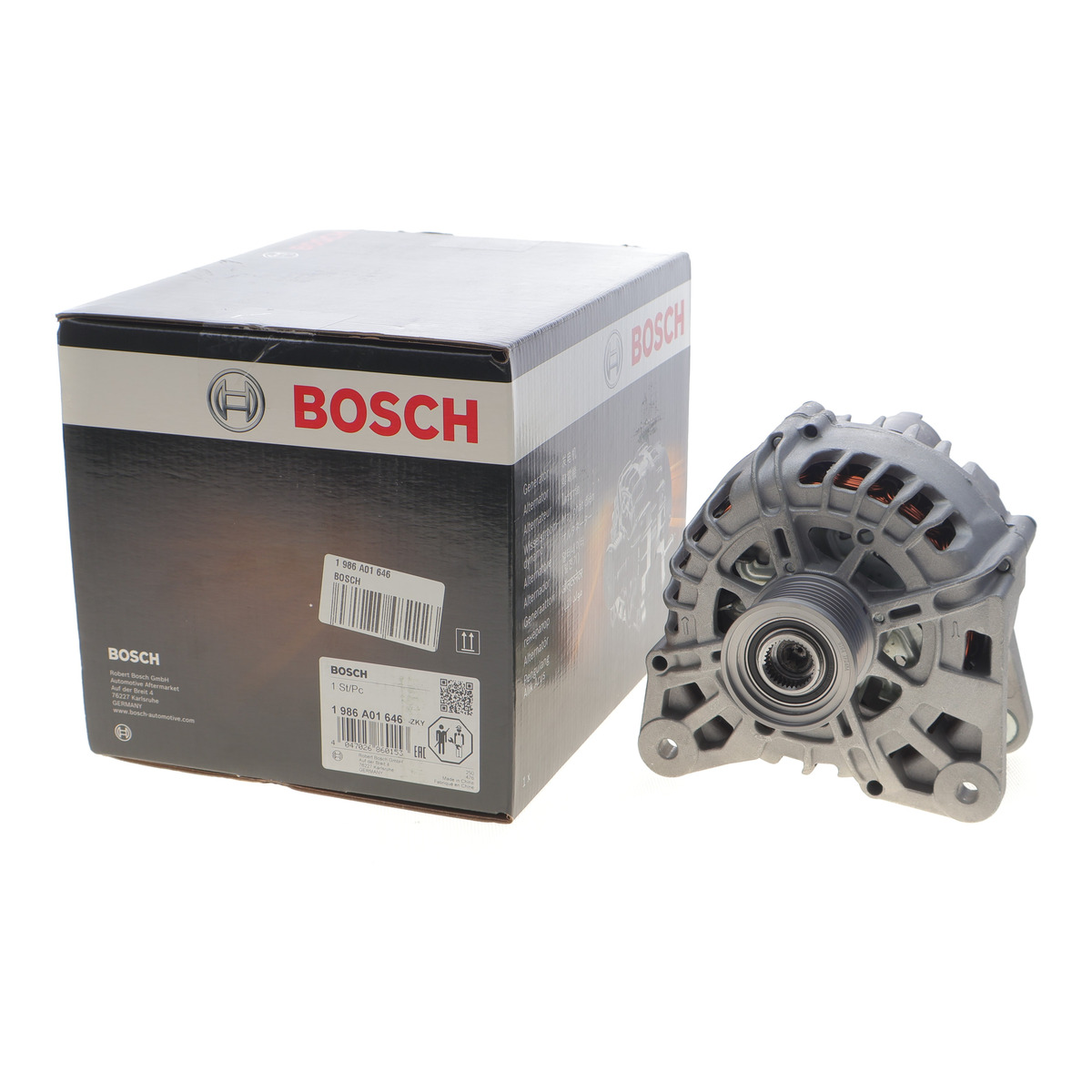 Генератор Renault Kangoo/Dacia Duster 1.2 TCe 13- (14V/120A) Bosch