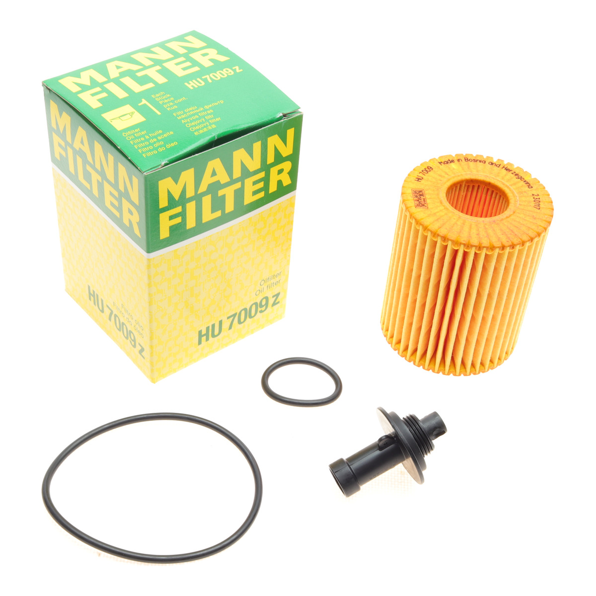 Фільтр масляний Toyota Corolla/Rav4 2.0/2.2D-4D 06-/Land Cruiser 4.0 V6 VVTi 09-/Lexus LS/GX 4.6 06- Mann Filter