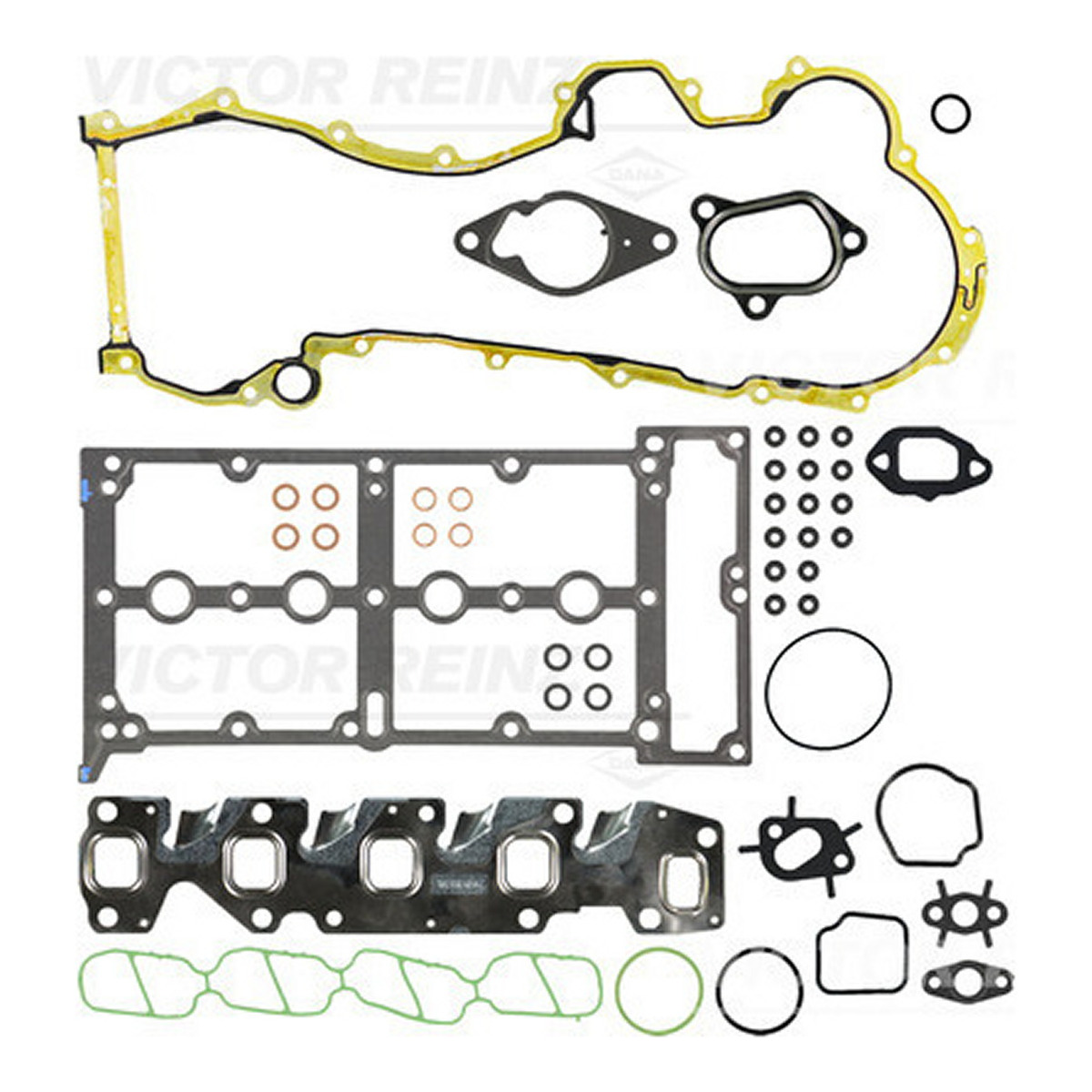 Комплект прокладок (верхній) Fiat Doblo 1.3JTD/Opel Combo 1.3JTD 01- REINZ