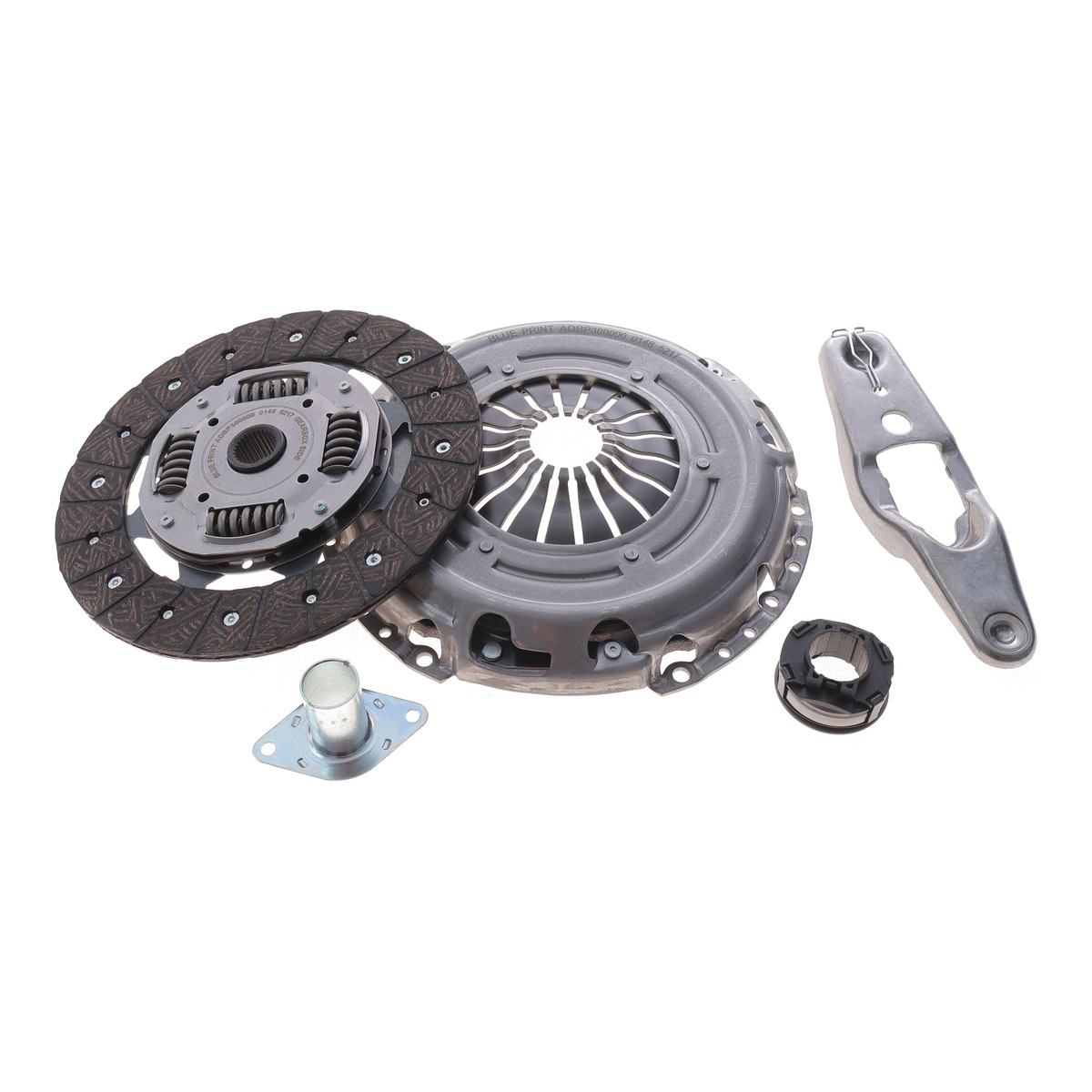 Комплект зчеплення VW Caddy 2.0SDI 03- (d=220mm) (+вижимний) Blue Print