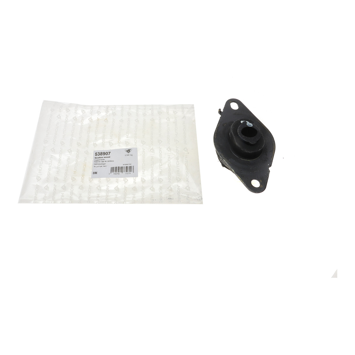 Подушка КПП Renault Espace III/IV/Laguna II 1.9/2.2dCi 01- (L) Hutchinson
