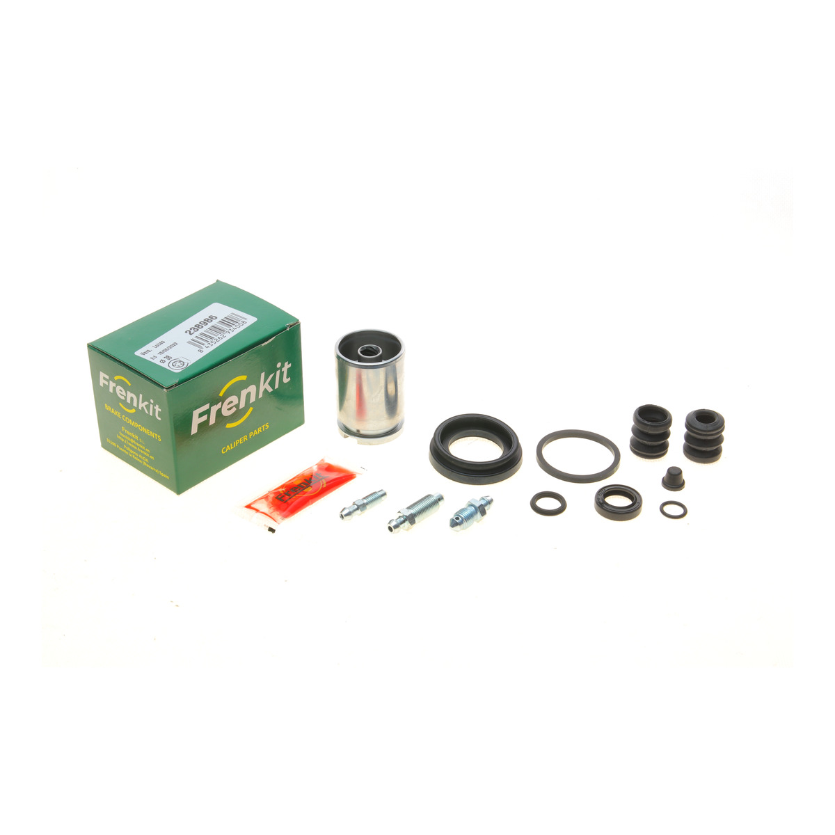 Ремкомплект супорта (заднього) VW Caddy III (d=38mm) Lucas (+поршень з механізмом) Frenkit