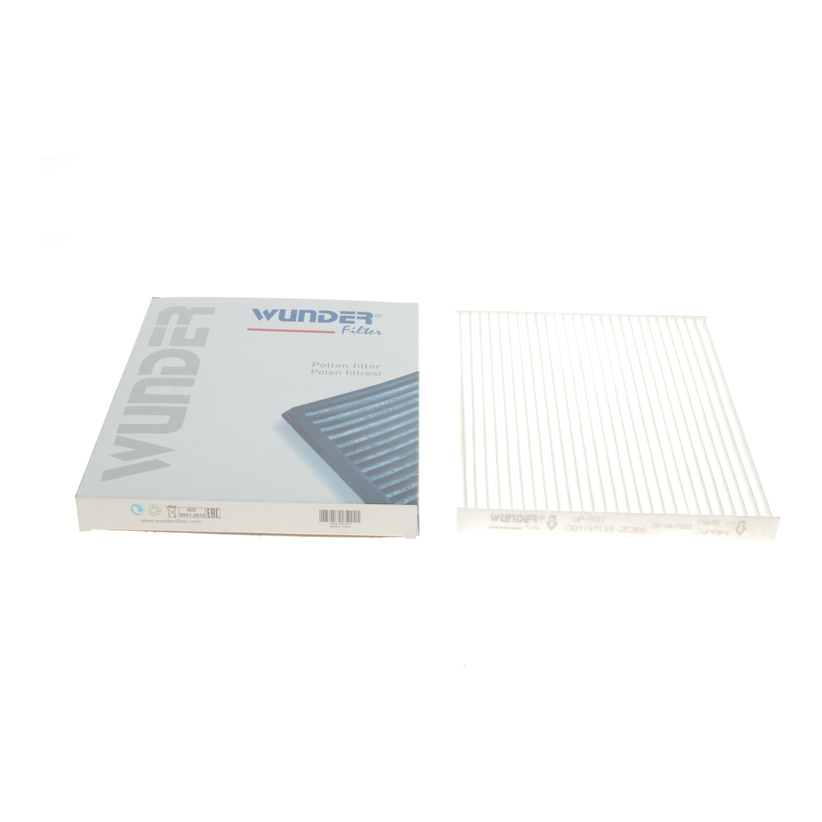 Фільтр салону Hyundai Tucson/Elantra/ix30/i30 1.6i/2.0CRDi 06- Wunder Filter