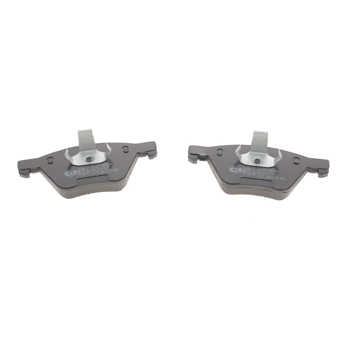 Колодки гальмівні (передні) BMW 3 (E90/E91/E92) 07-13/5 (E60/E61) 03-10/X1 (E84) 09-15 (кріпл.51мм) Icer фото 2