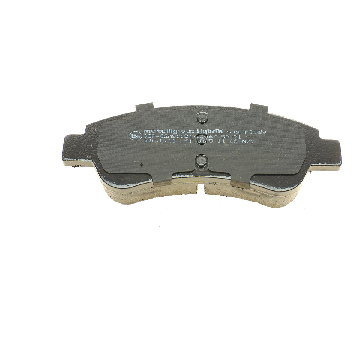 Колодки гальмівні (передні) Citroen C2/C4 04-/C3 09-/Berlingo/Peugeot 206/307 96-/207 06-/208 12- Metelli