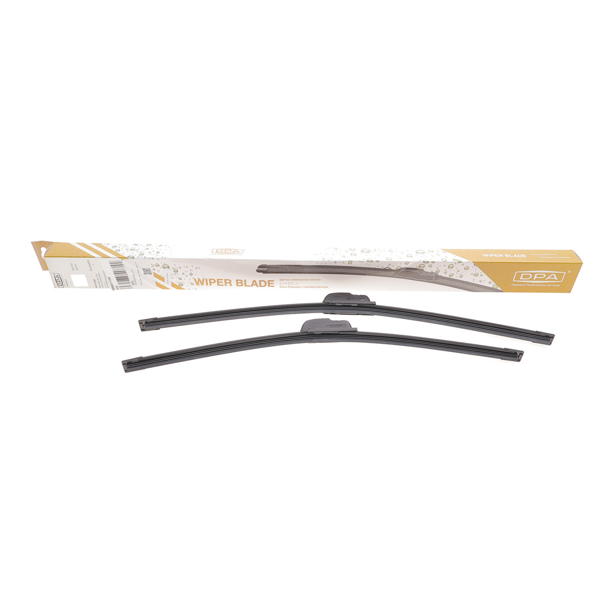 Щітки склоочисника (530/530mm) VW Passat 97-00/Peugeot 206 98-12/Renault Clio 98- DPA