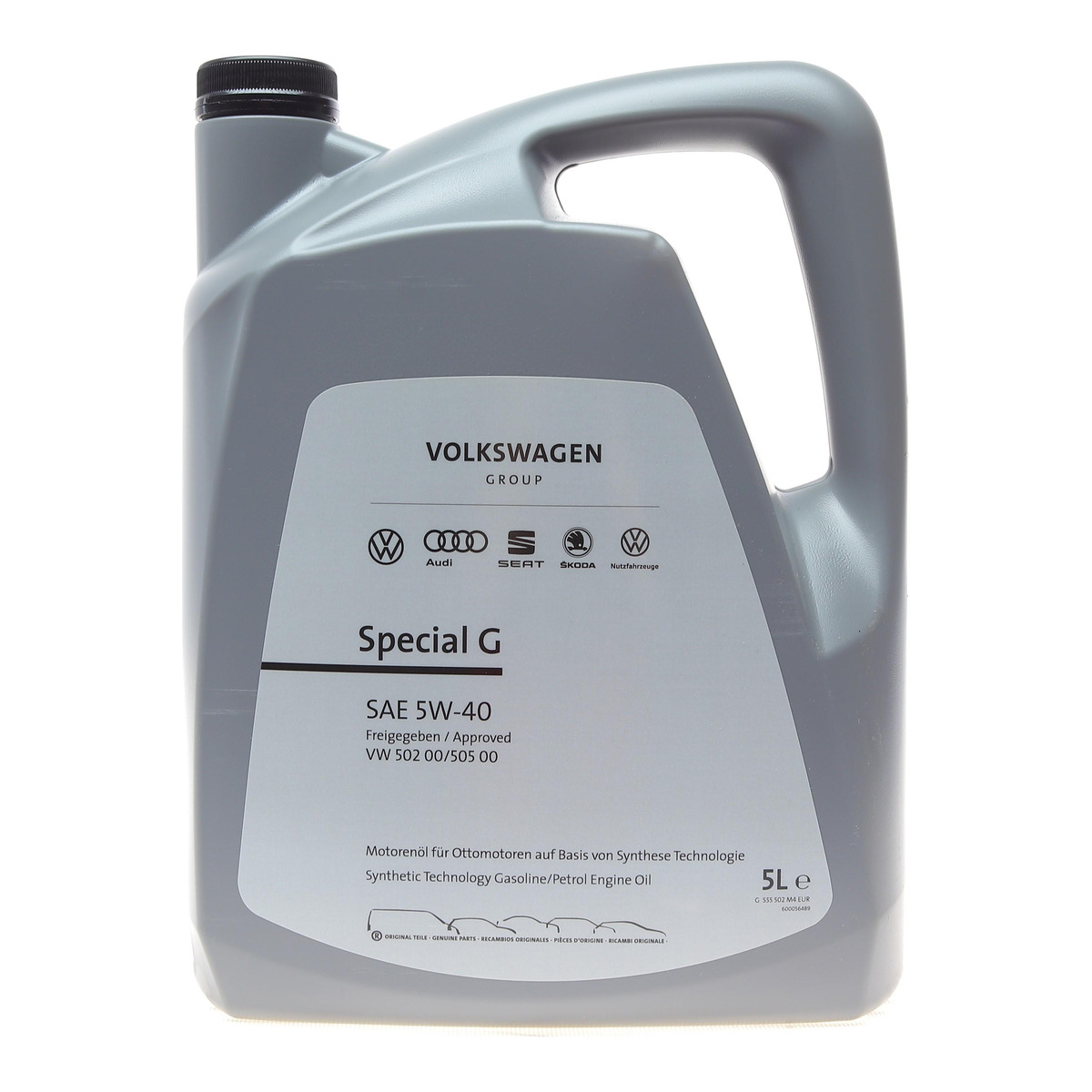 Олива 5W40 Special G (5L) (VW 502 00/505 00) VAG