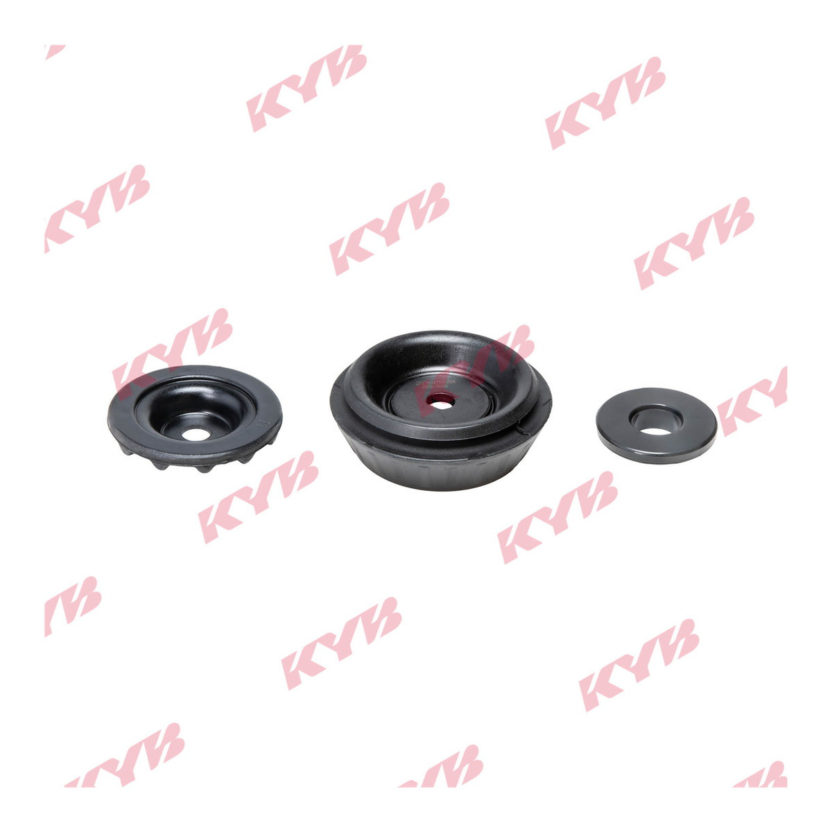 Опора амортизатора гумометалева в комплекті HYUNDAI/KIA ACCENT/I20/IX20/RIO/PICANTO/VENGA 2010=> KYB (SM5818) KYB Industry