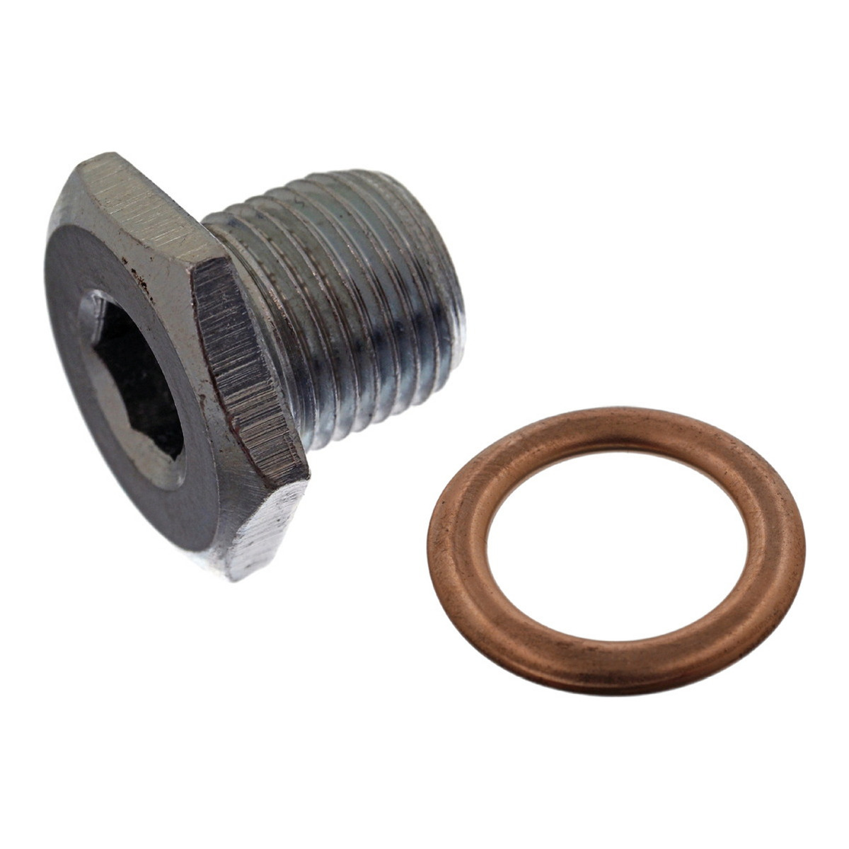 Болт зливу оливи + шайба Citroen Berlingo/ Jumper/Peugeot Boxer 94- (M14x1,25) Febi Bilstein