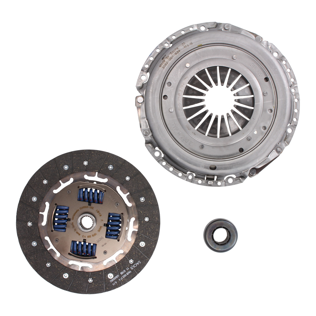 Комплект зчеплення Peugeot Boxer 2.2HDI 06- (d=260mm) (+вижимний) SACHS
