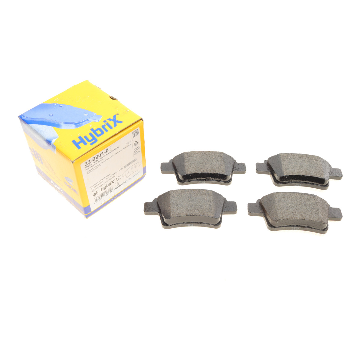 Колодки гальмівні (задні) Citroen C4 Picasso/Grand Picasso 06-13/Peugeot 408 1 Metelli